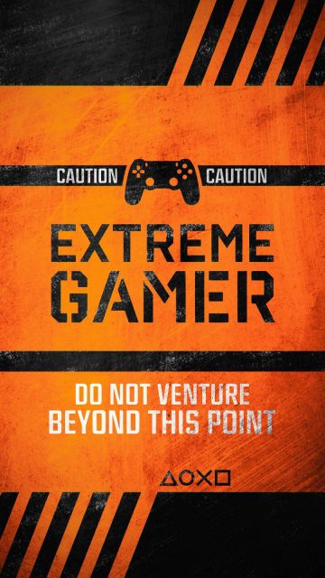 Extreme Gamer iPhone Wallpaper