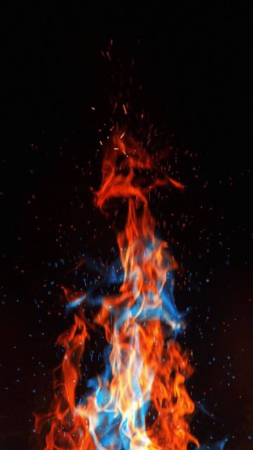 Fire Flames iPhone Wallpaper