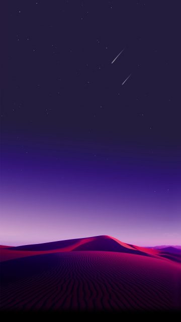 Gradient Sky Desert iPhone Wallpaper scaled