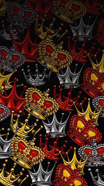 King Crowns iPhone Wallpaper