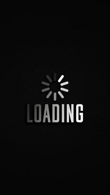 Loading Wait iPhone Wallpaper