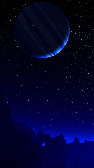 Space Night iPhone Wallpaper