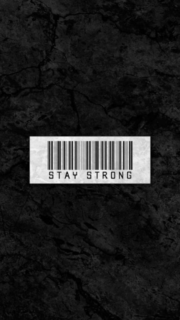 Stay Strong iPhone Wallpaper