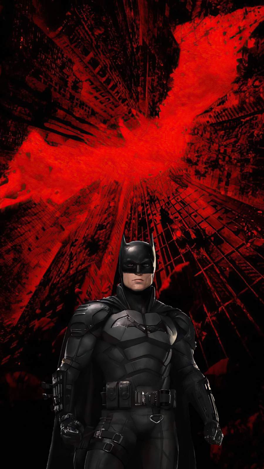 The Batman aka Bruce Wayne iPhone Wallpaper