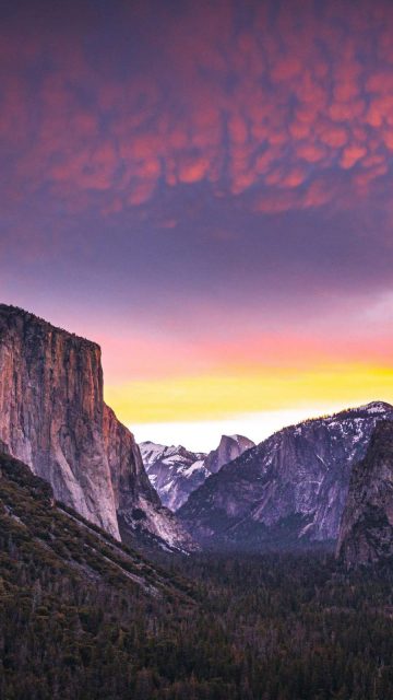 Yosemite Nature 4K iPhone Wallpaper