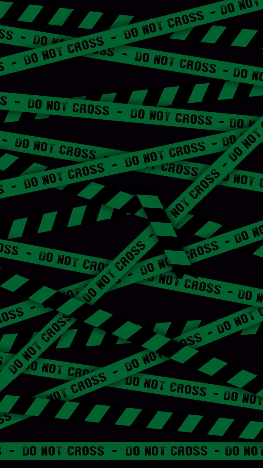 Do Not Cross Warning 1 - iPhone Wallpapers