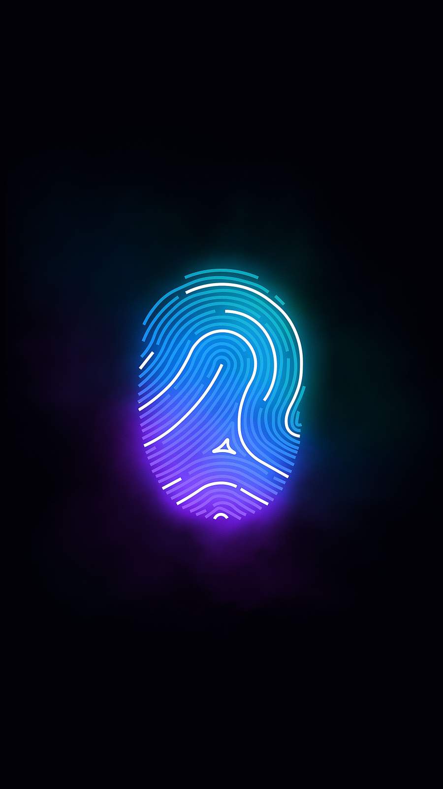 Screen Fingerprint 2 wave unlock particle motion glow fingerprint   Fingerprint Galaxy phone wallpaper Cool optical illusions