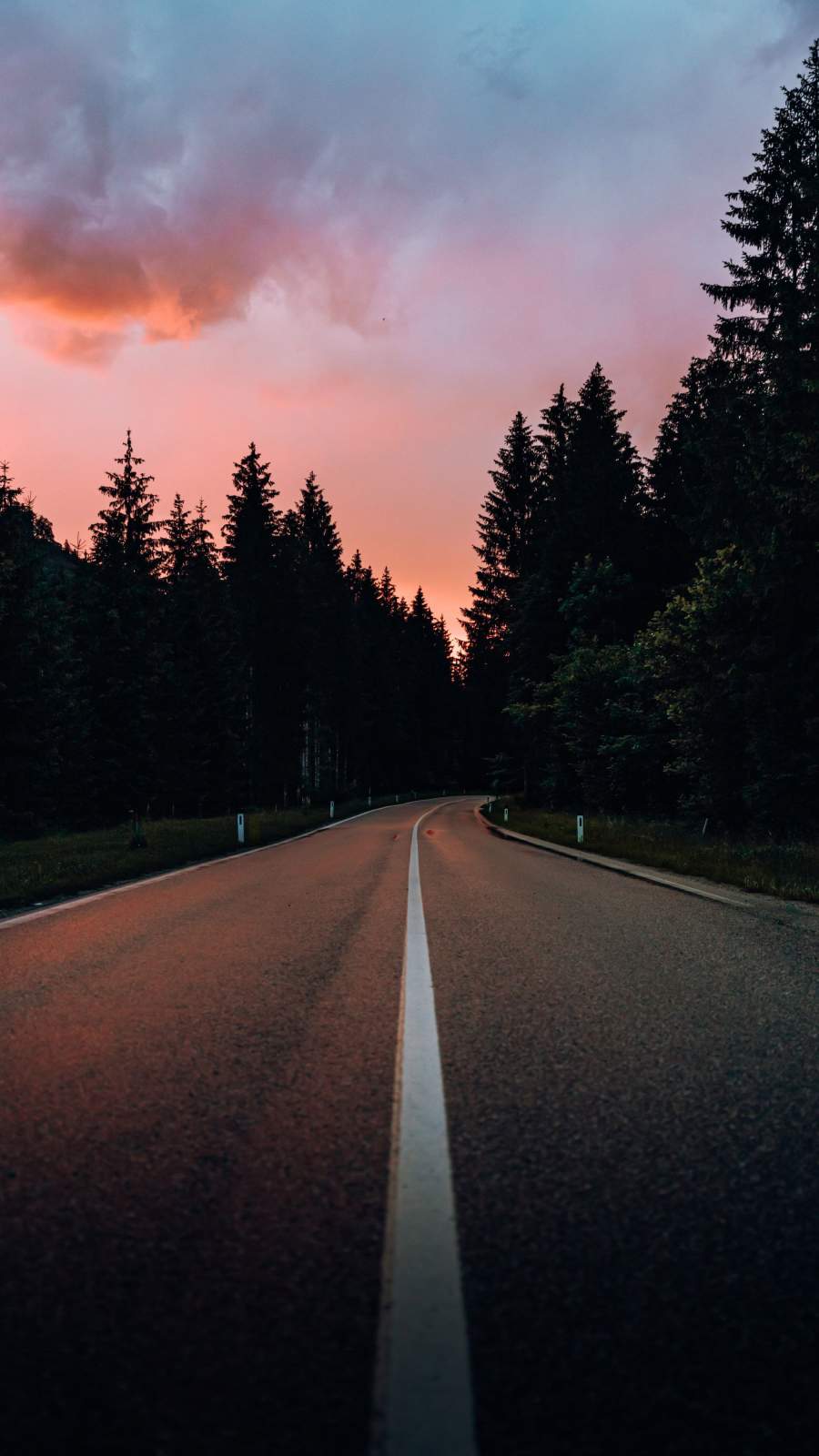 Road Sunset Wallpaper