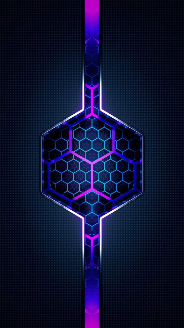 Hexagon Art - iPhone Wallpapers