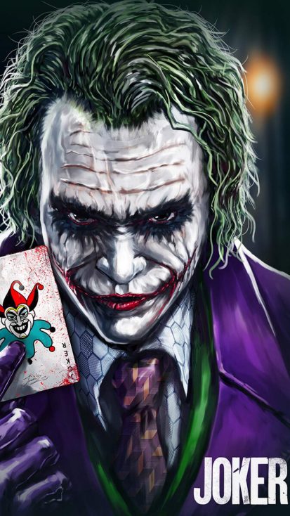 Joker Card - iPhone Wallpapers