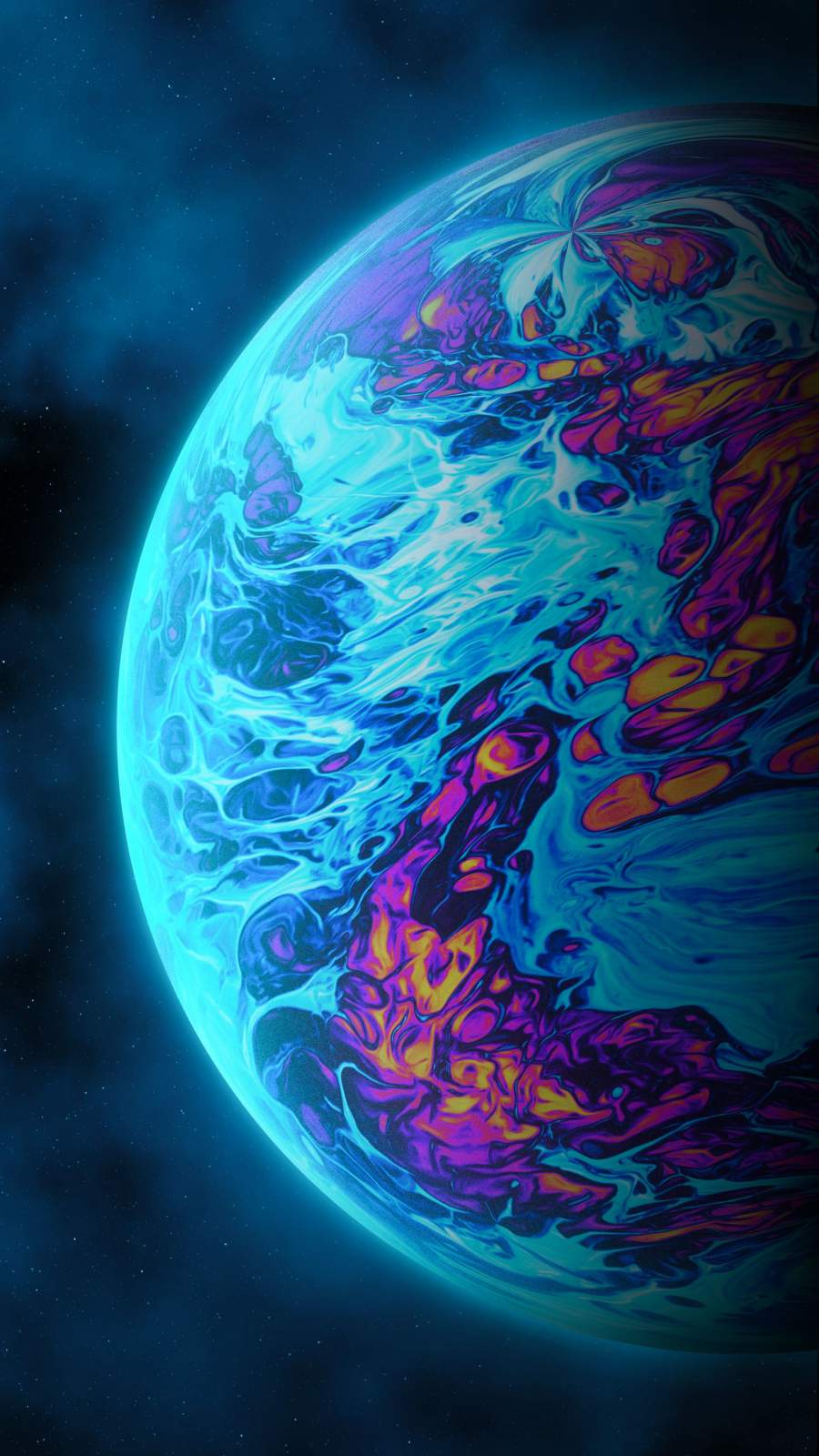 Planet Space - iPhone Wallpapers
