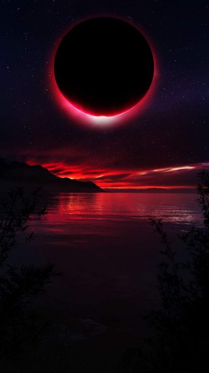 Red Eclypse iPhone Wallpaper - iPhone Wallpapers