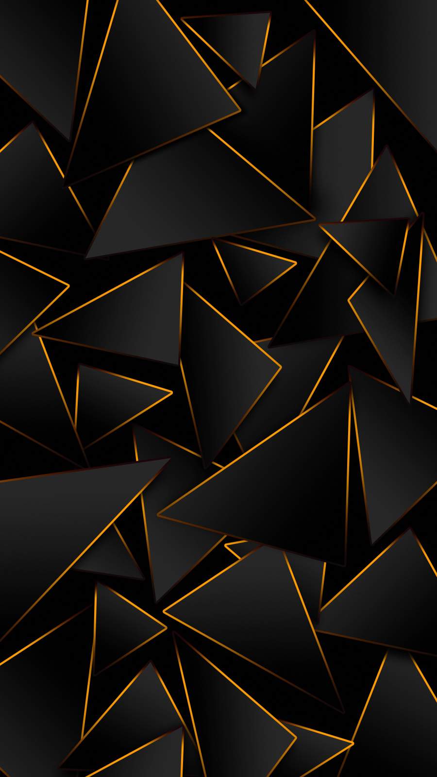 3d Border Amoled Black Wallpaper  S02  Chillout Wallpapers