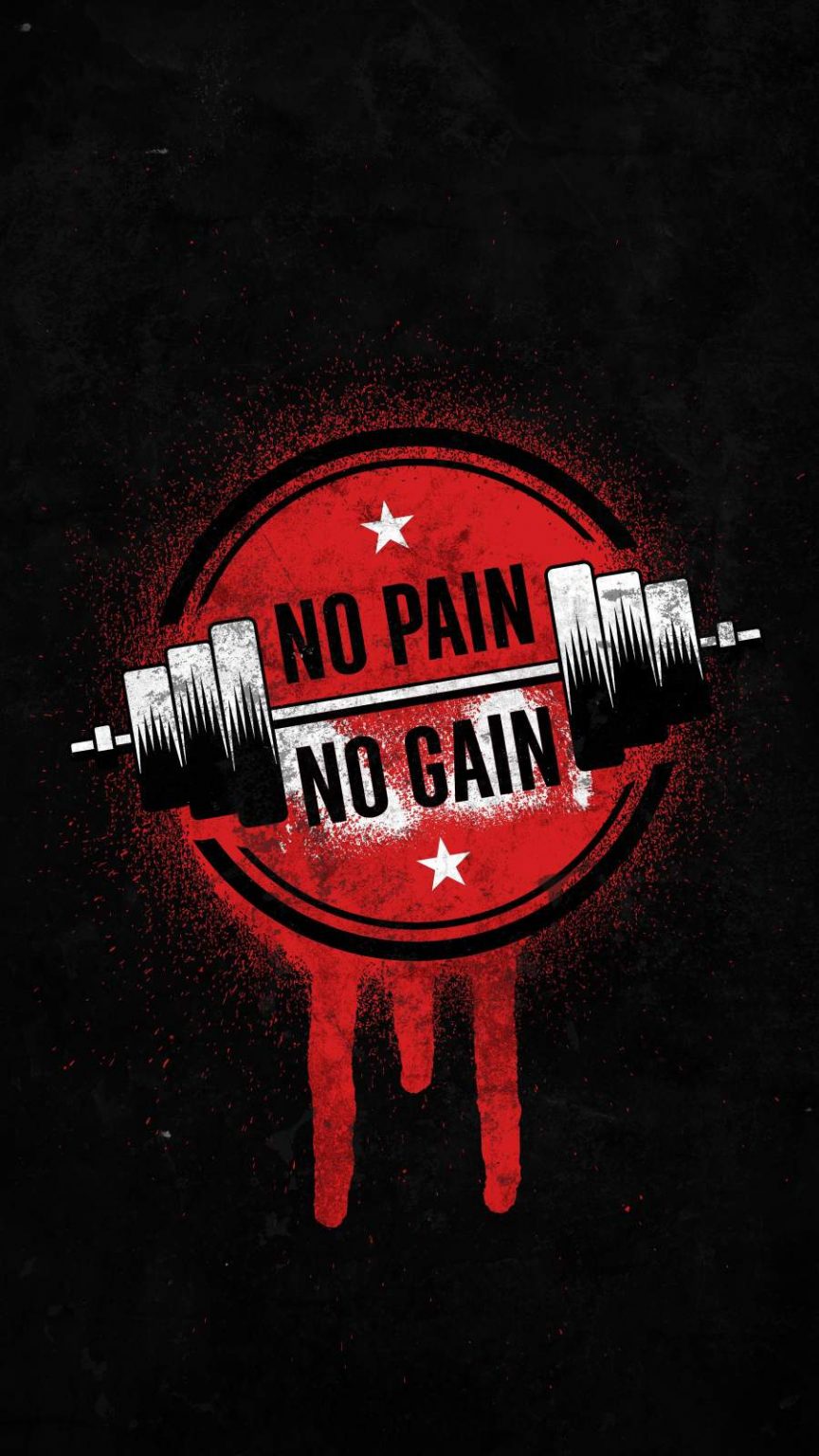 No pain no gain обои