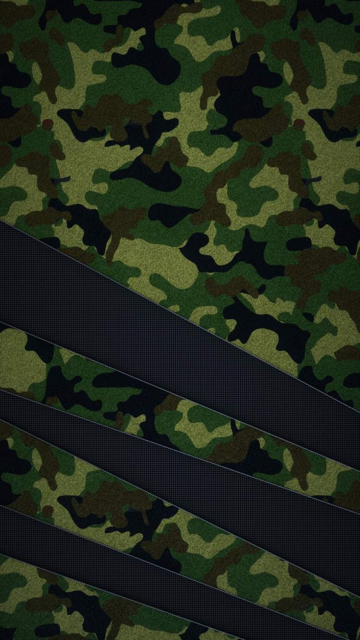 Army Green Camouflage - iPhone Wallpapers