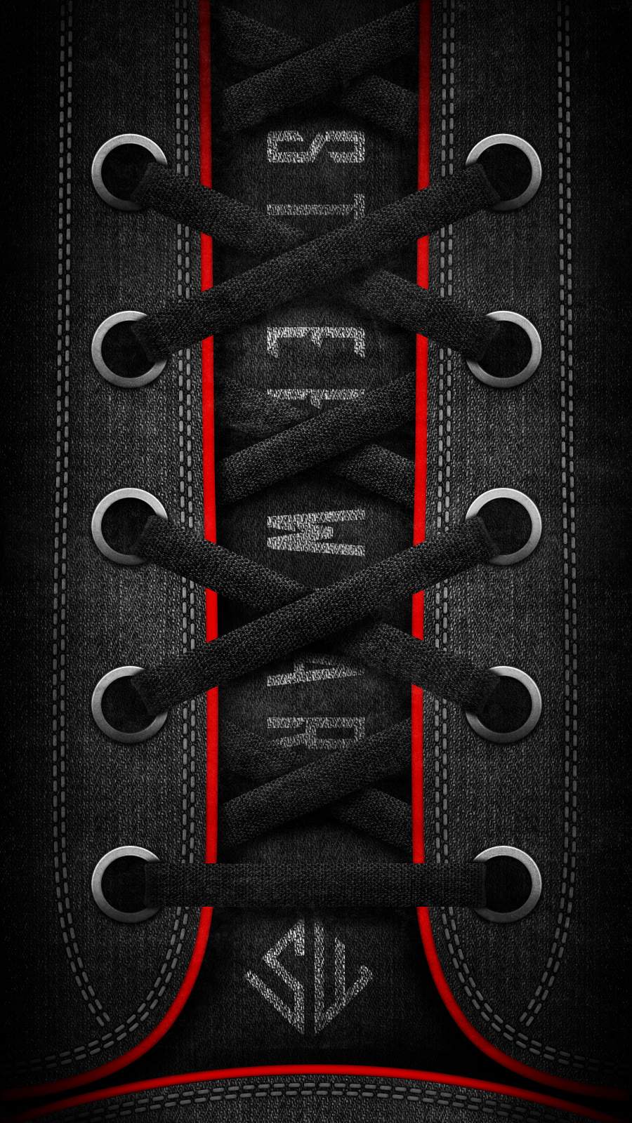 Canvas Shoe iPhone Wallpaper