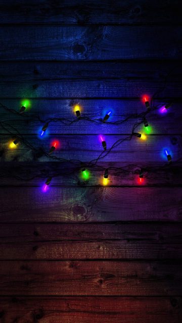 Colorful Led Lights New Year