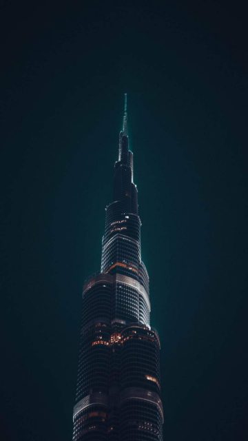 Dubai Burj Khalifa Night