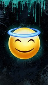 Heaven Smile iPhone Wallpaper