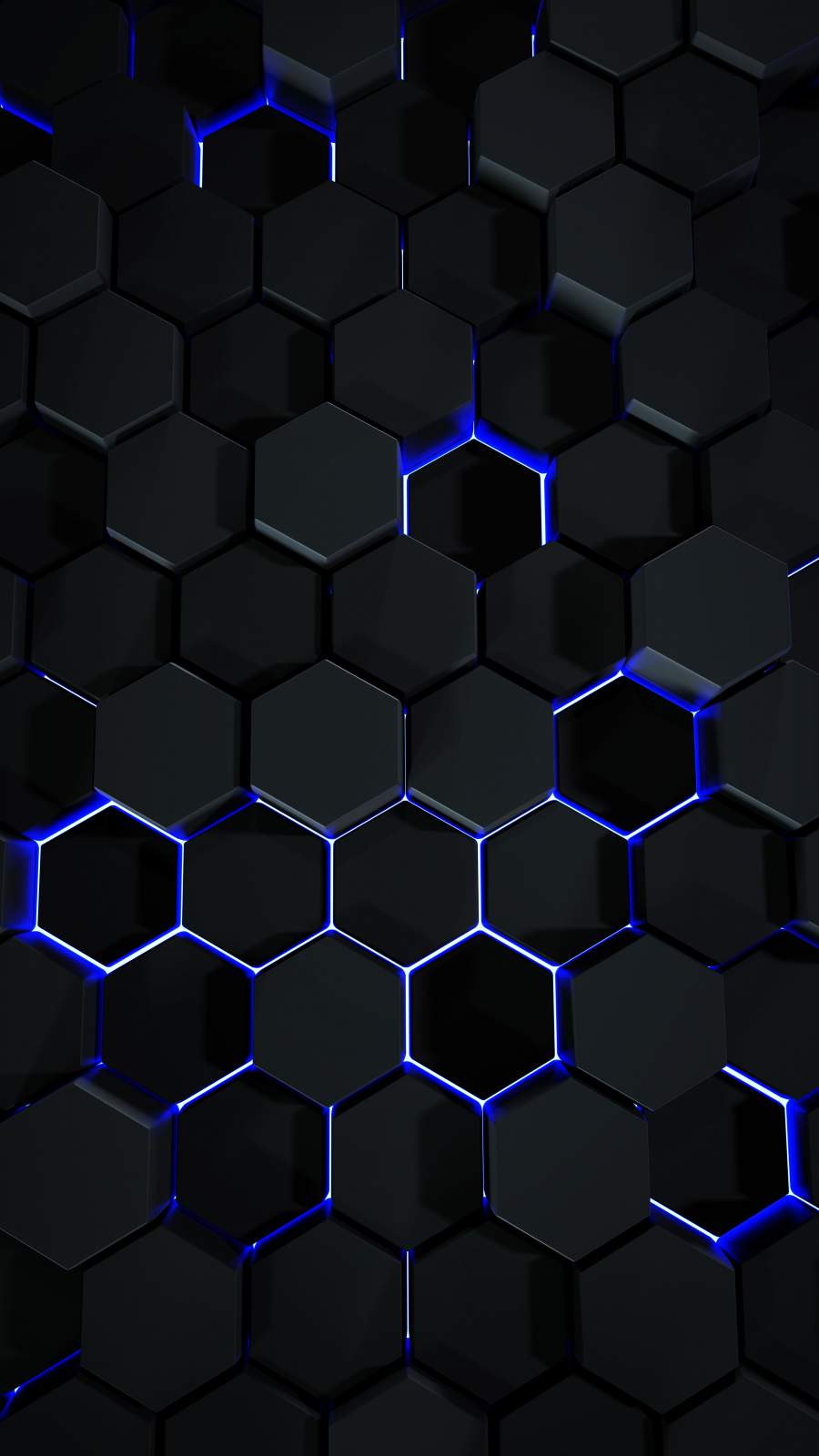 Hexagon 3d Art Iphone Wallpapers