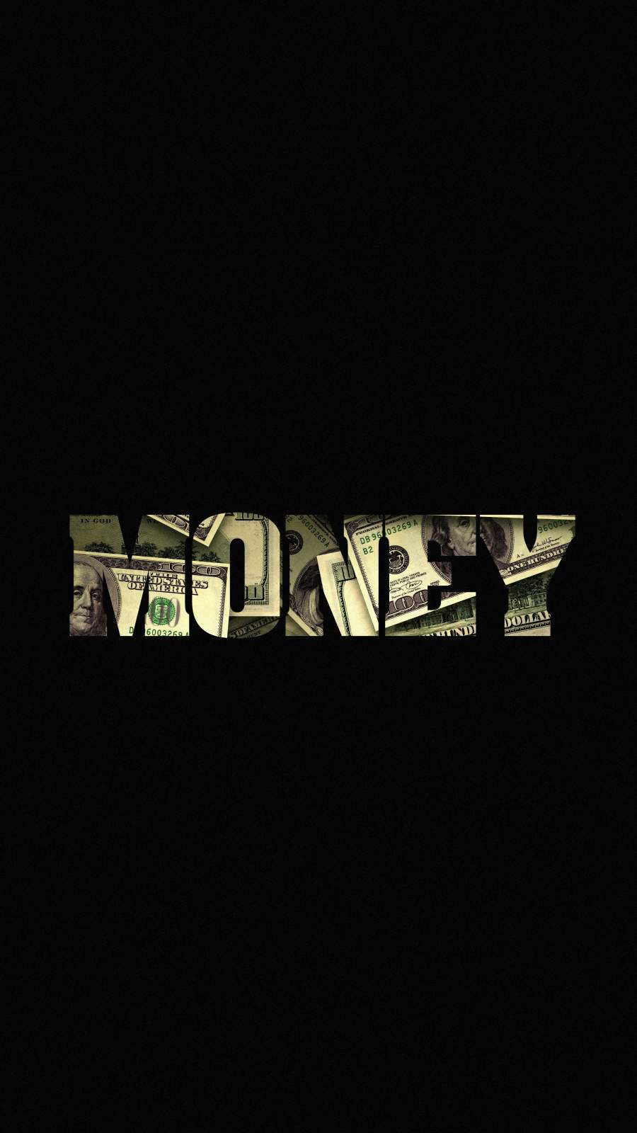 MONEY iPhone Wallpaper