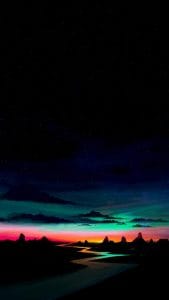 Pastel Sunset iPhone Wallpaper
