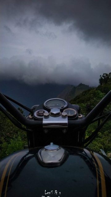 Royal Enfield on Mountains