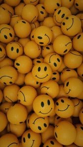 Smile Balls iPhone Wallpaper