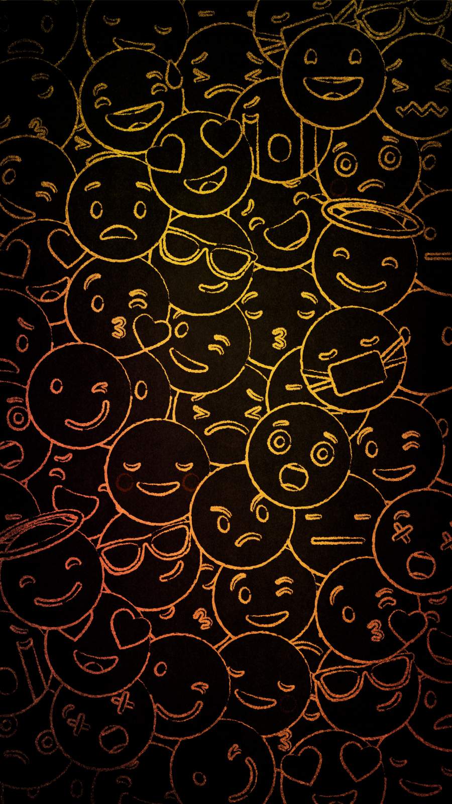 Smile Faces Background