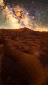 Space View From Desert