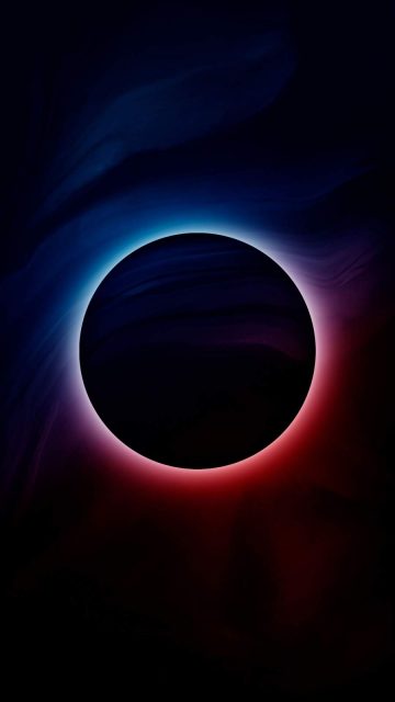 The Black Hole iPhone Wallpaper