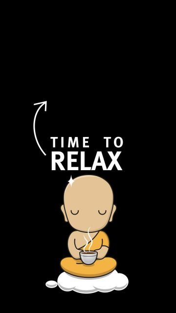 Time to Relax iPhone Wallpaper