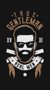 True Gentleman iPhone Wallpaper
