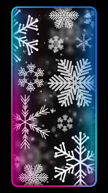 Winter Art Background