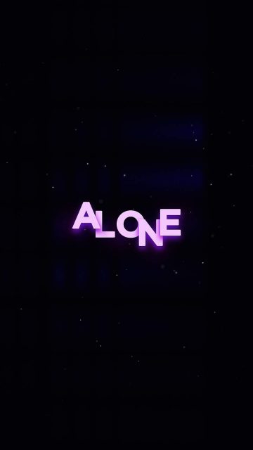 ALONE Wallpaper