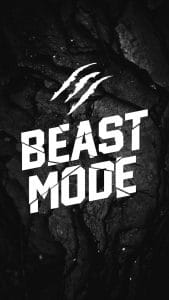 BEAST MODE iPhone Wallpaper