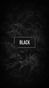 BLACK iPhone Wallpaper