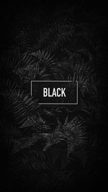 BLACK iPhone Wallpaper