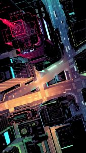 City Roads iPhone Wallpaper