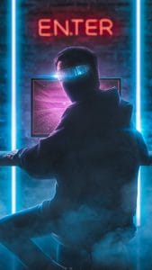 Computer Hacker iPhone Wallpaper