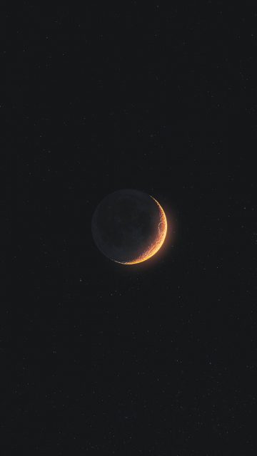 Dark Moon iPhone Wallpaper