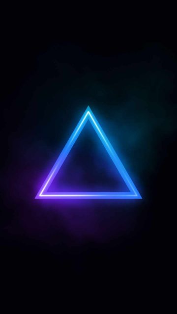 Dark Triangle Neon