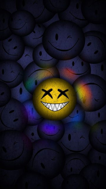 Deadly Smile iPhone Wallpaper