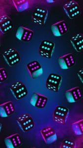 Dice Art iPhone Wallpaper