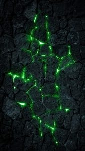 Green Lava iPhone Wallpaper