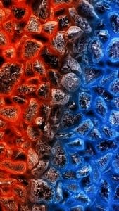 Hot vs Cold iPhone Wallpaper