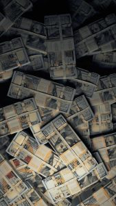 Money Stack iPhone Wallpaper