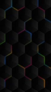 Neon Hexagon RGB Light