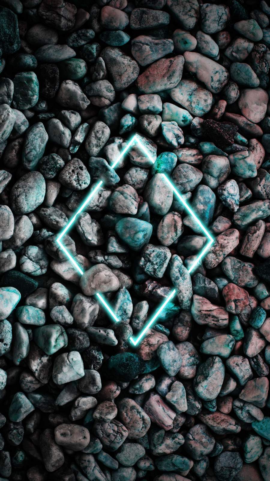 Neon Rock Stones