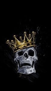 Skull King iPhone Wallpaper